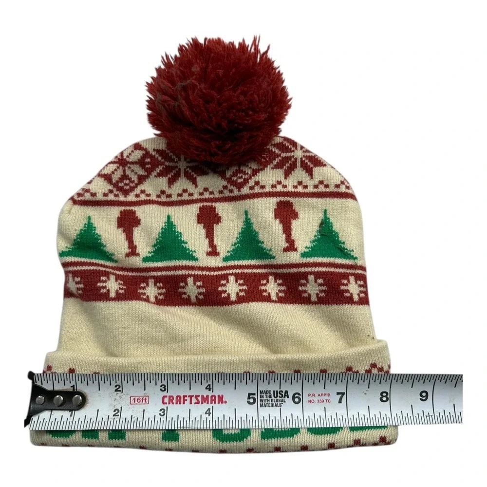 A Christmas Story Oh Fudge Knit Beanie‎ Hat with Pom Pom
